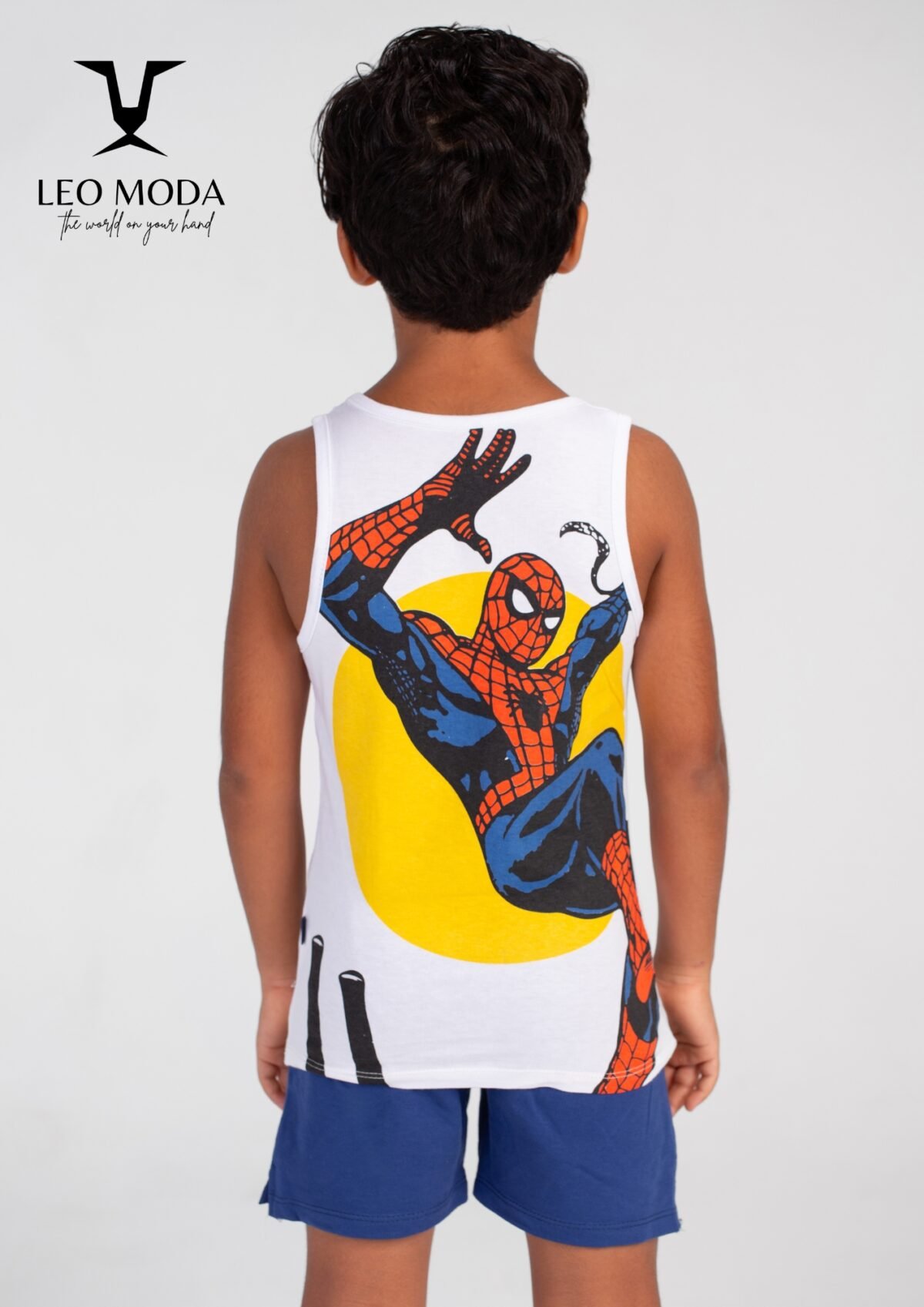 spider - بيجامة اطفال صيفي - Image 3