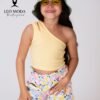Yellow - طقم تيشيرت وشورت اطفال صيفي
