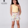 Yellow - طقم تيشيرت وشورت اطفال صيفي