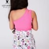 Fuchsia - طقم تيشيرت وشورت اطفال صيفي - Fuchsia