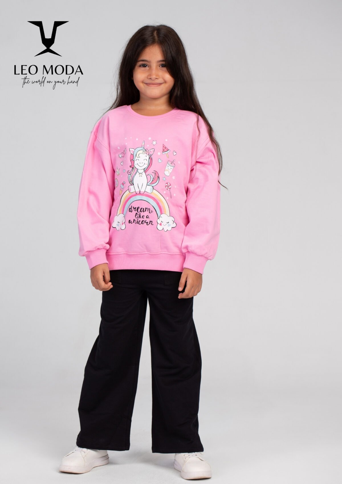 Autumn children's pajamas Dream like a unicorn