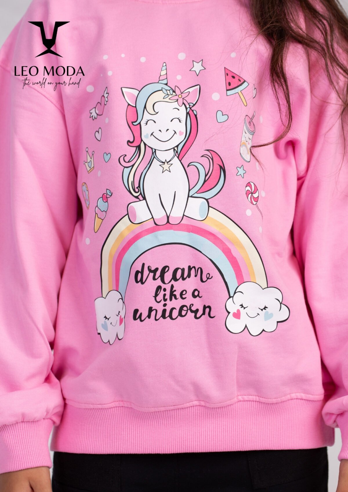 Autumn children's pajamas Dream like a unicorn - Image 2