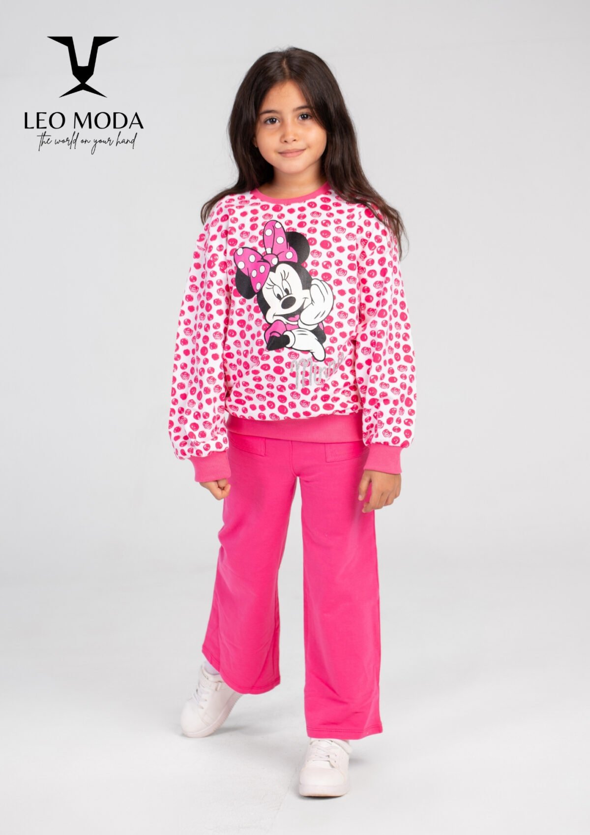 Autumn children's pajamas Minnie Mouse