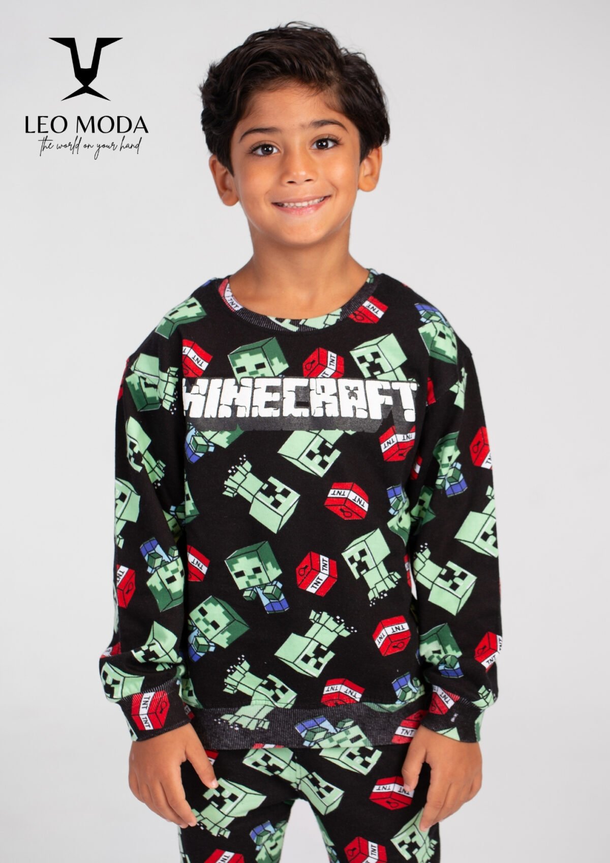 Autumn children's pajamas MineCraft - Image 2