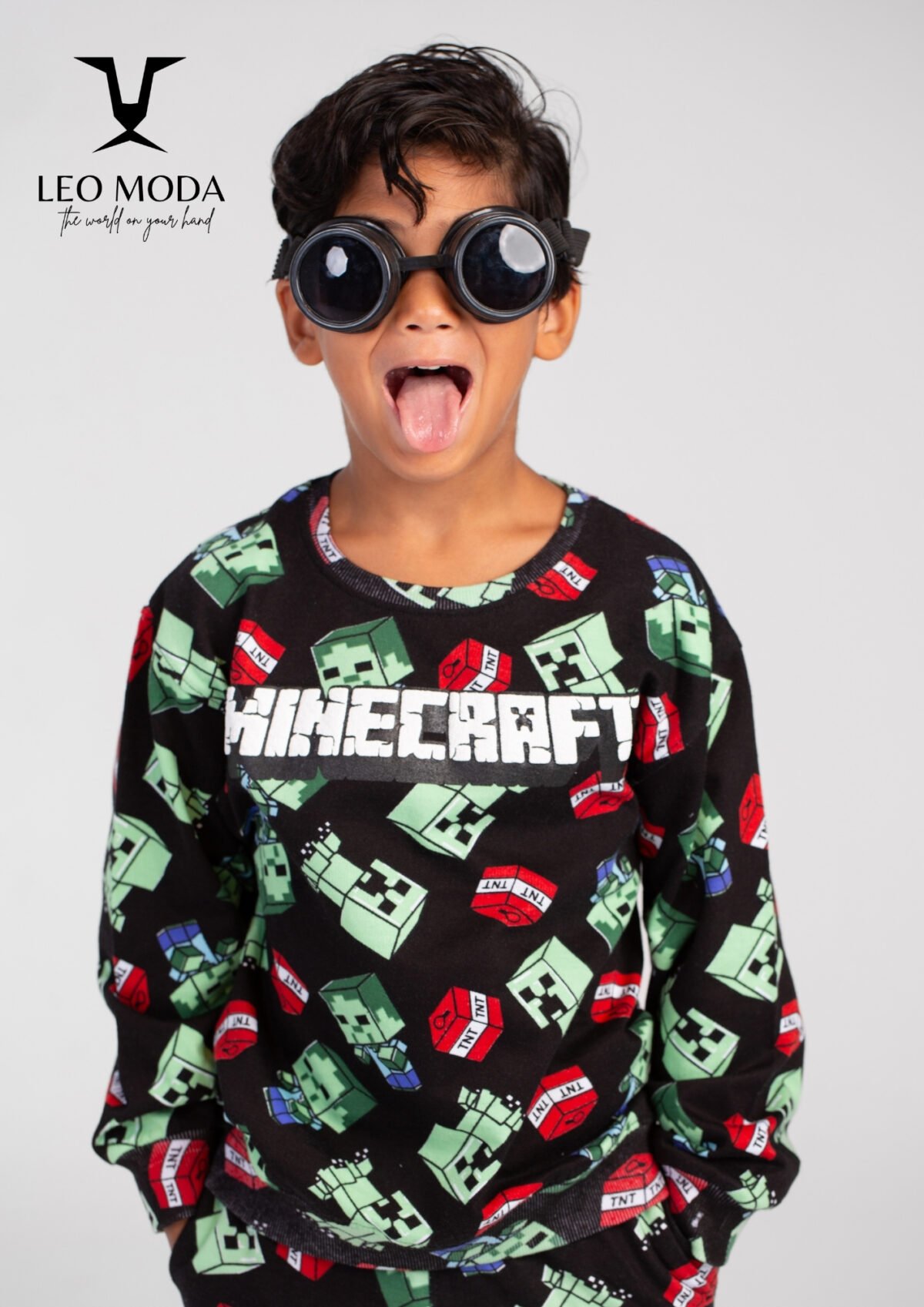 Autumn children's pajamas MineCraft - Image 4