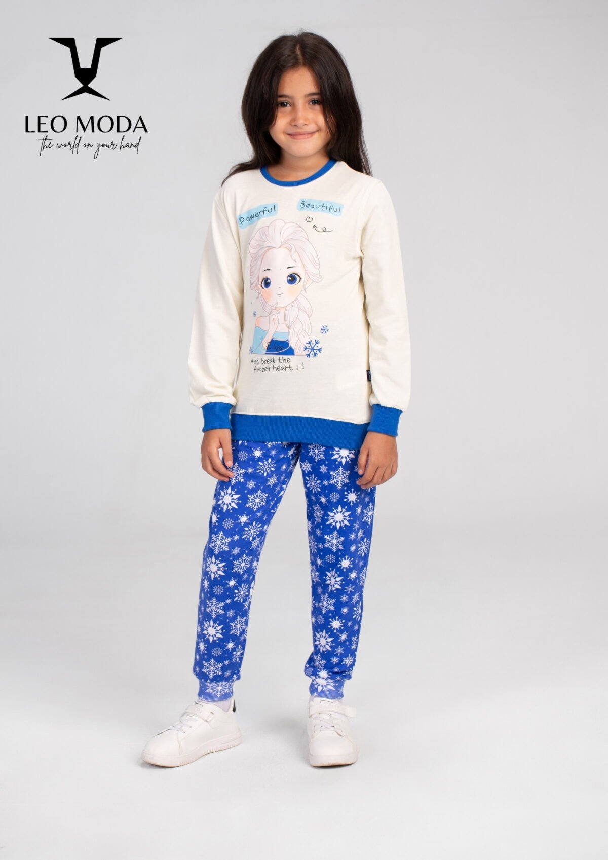 Autumn children's pajamas Elsa