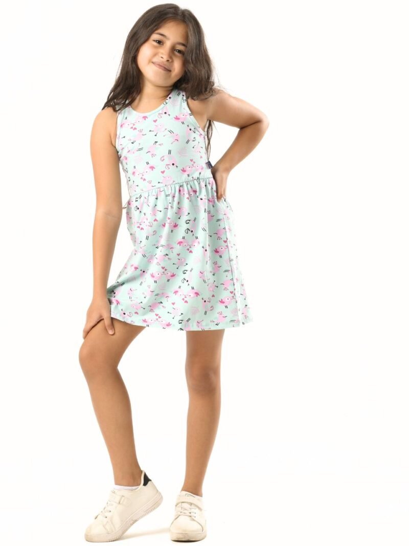 Children's Summer Dress - Birds