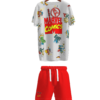 children's summer pajamas-Marvel