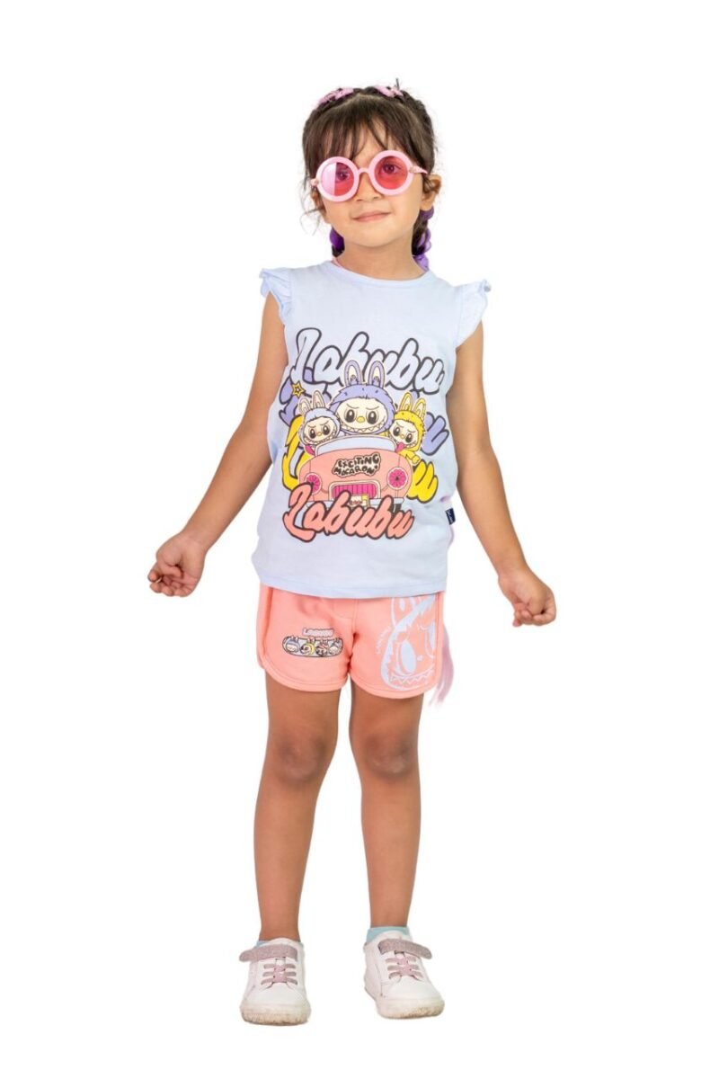 kids summer pajama-Labubu