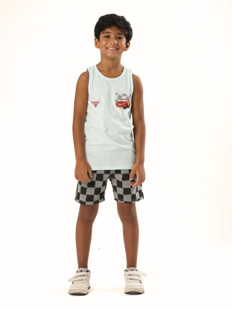 kids summer pajama-CARS