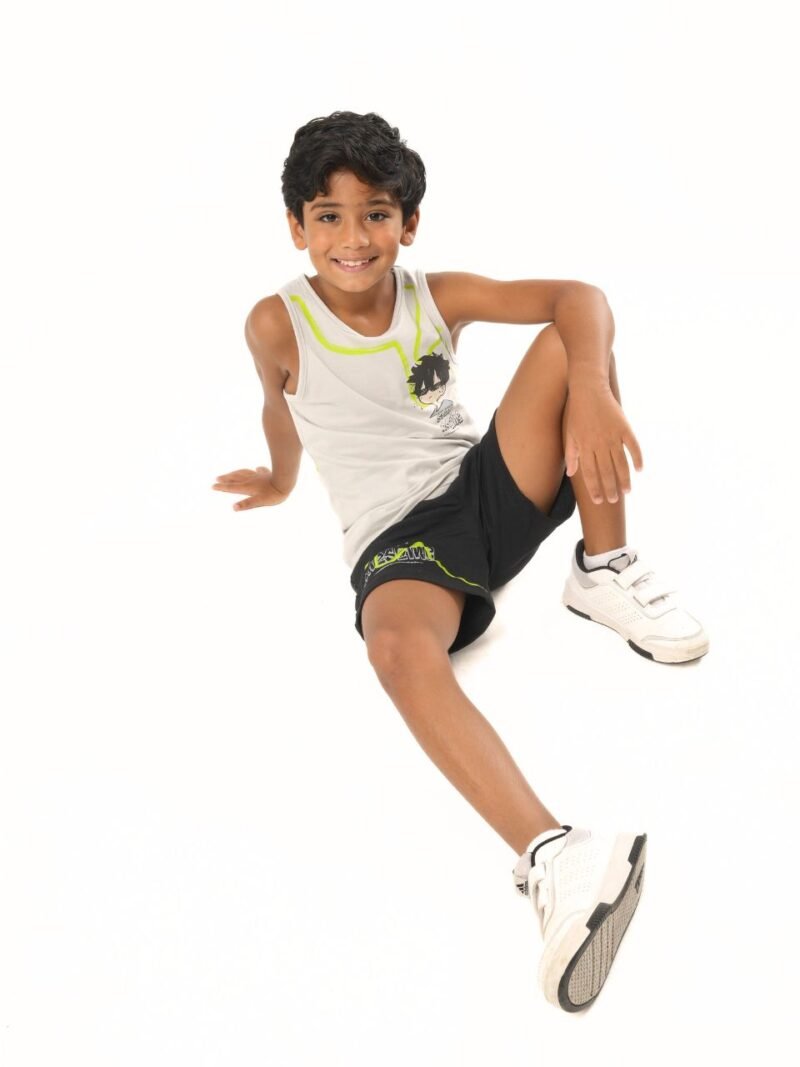 kids summer pajama-Stay Awesone