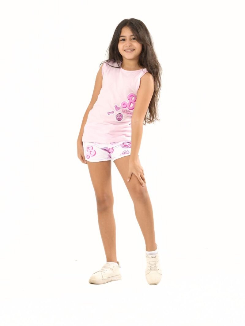 kids summer pajama-BARBIE