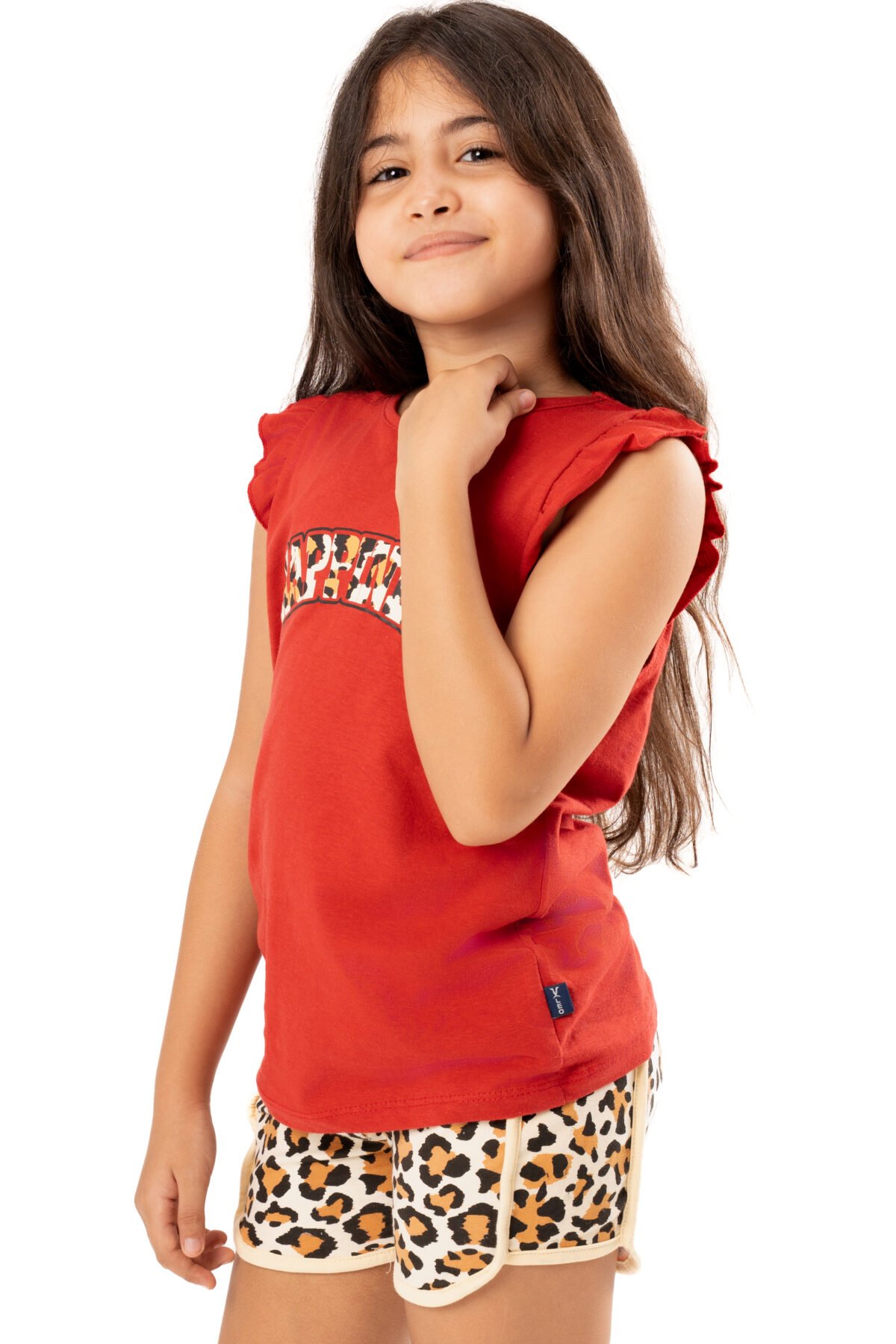kids summer pajama-HAPPINESS - Image 4