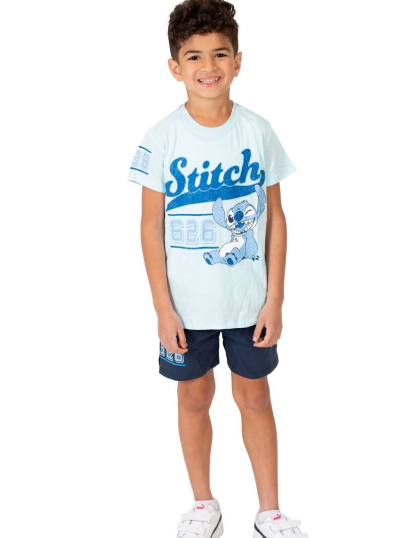 children's summer pajamas-Stitch