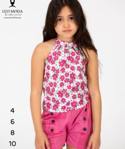 Alternative view of Summer children's T-shirt and shorts set - FOSHIA
