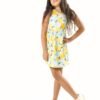 Children's summer dress- Lemon