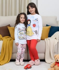 Alternative view of Girls' autumn pajamas-Snow White