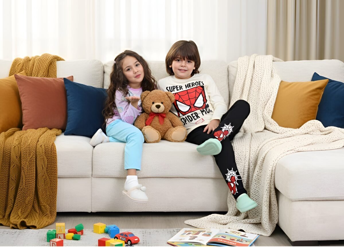 Boys' Autumn Pajamas-Spider Man - Image 2