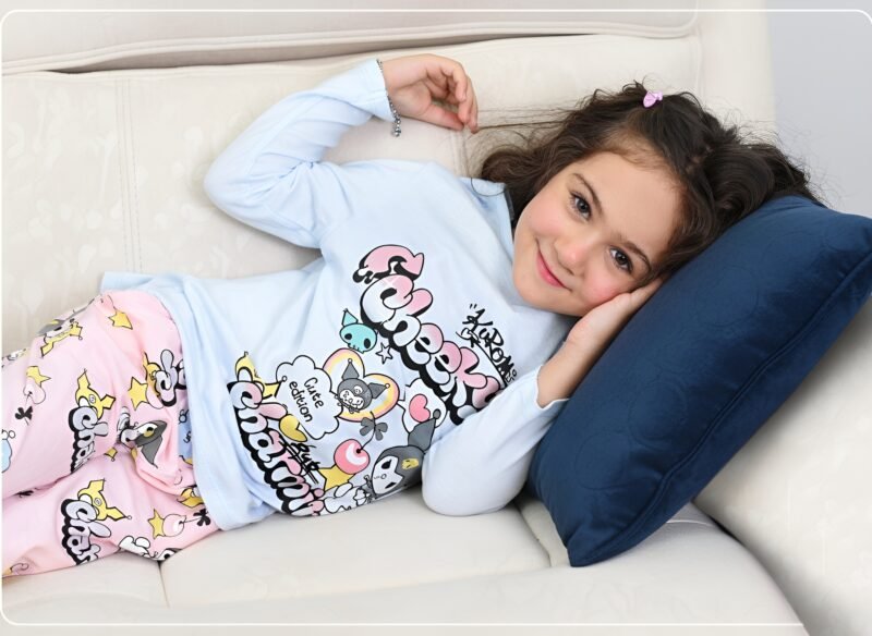 Alternative view of Girls' autumn pajamas-Cheeky Charmins