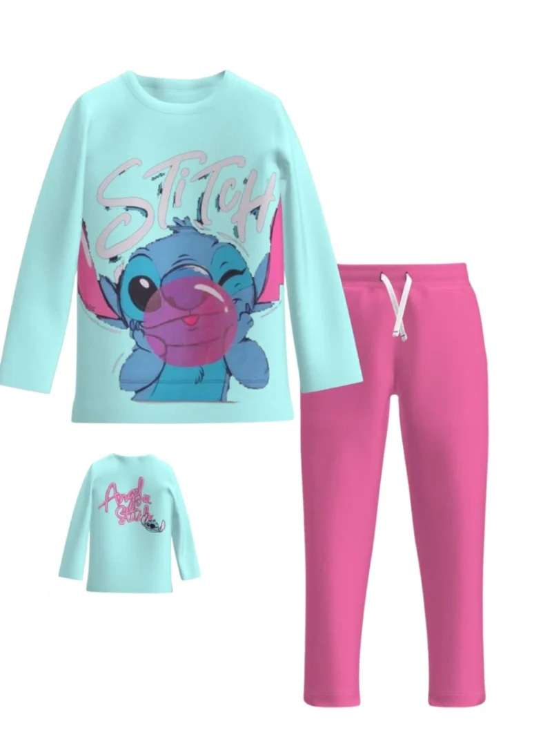 Girls' autumn pajamas-Stitch