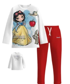 Girls' autumn pajamas-Snow White