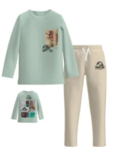 Boys' Autumn Pajamas-Jurassic Park