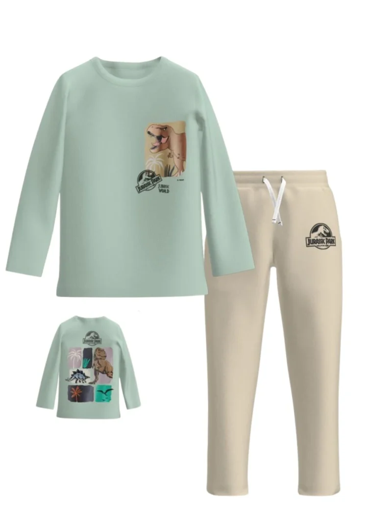 Boys' Autumn Pajamas-Jurassic Park
