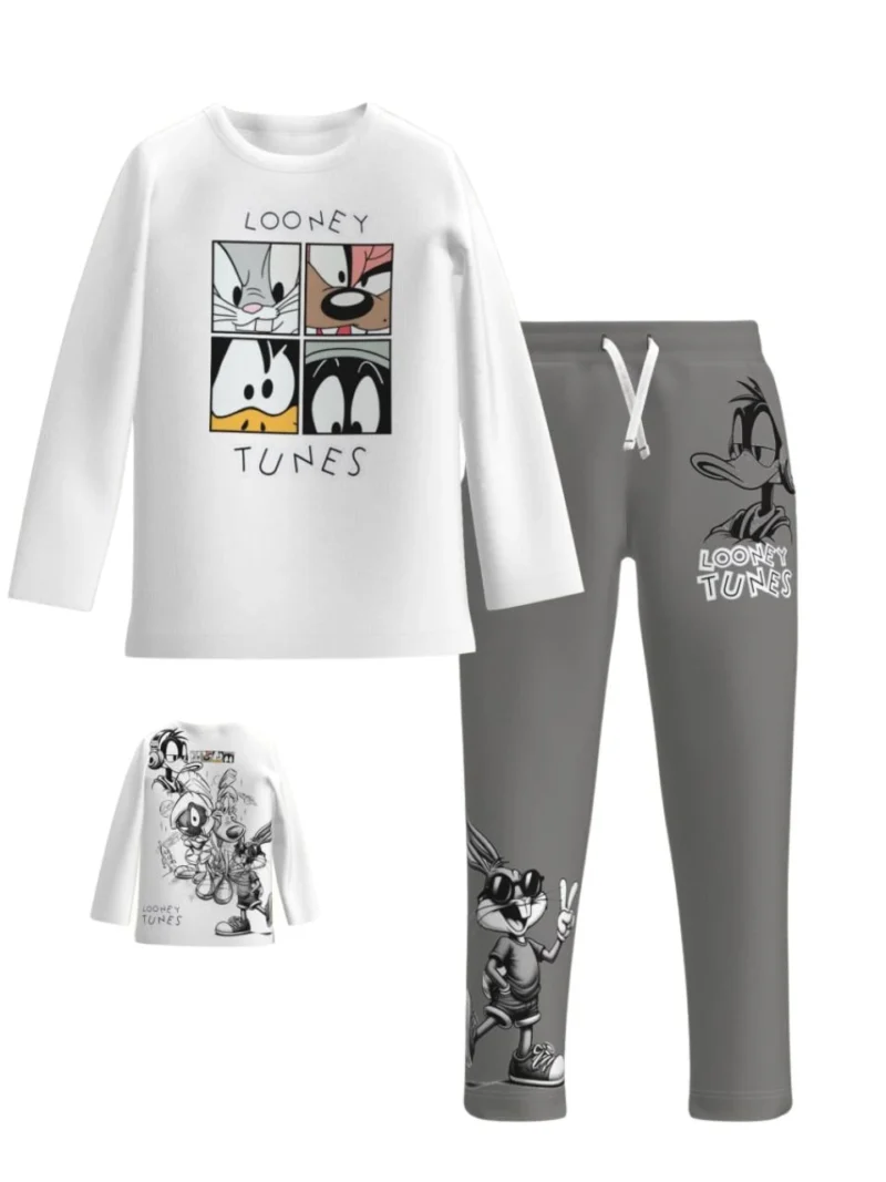 Boys' Autumn Pajamas-Loony Tunes