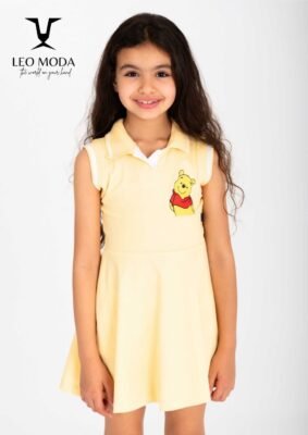 Children's summer polo dress-Winnie the Pooh
