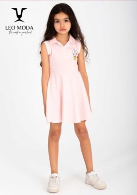 Children's summer polo dress-Daisy Duck