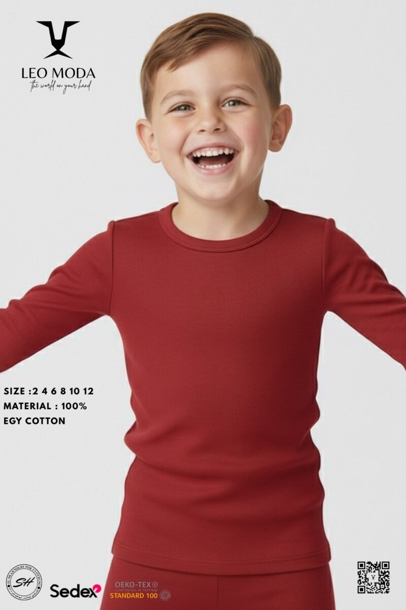 Alternative view of Boys' heaters, Dark red