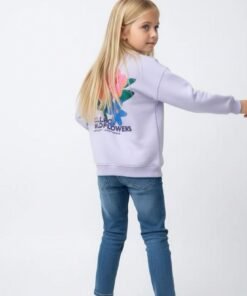 Alternative view of Girls' sweatshirt-Flower