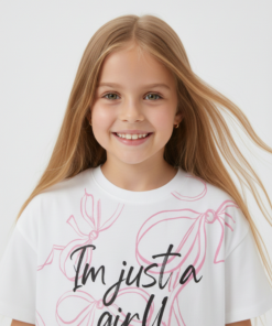 Alternative view of Girls' pajamas - I'm Just a girl