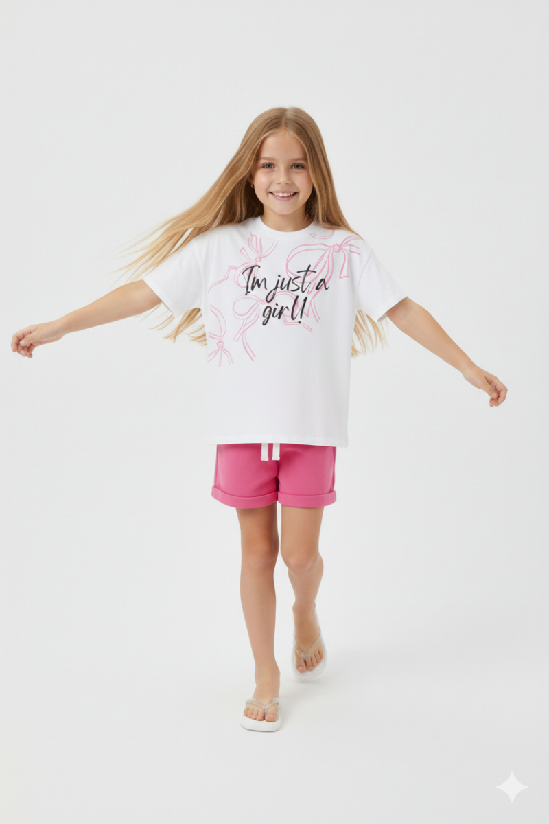 Girls' pajamas - I'm Just a girl