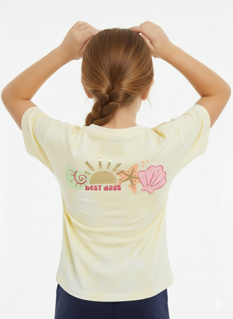 Alternative view of Girls' summer pajamas