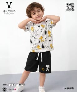Boys' summer pajamas-Snoopy