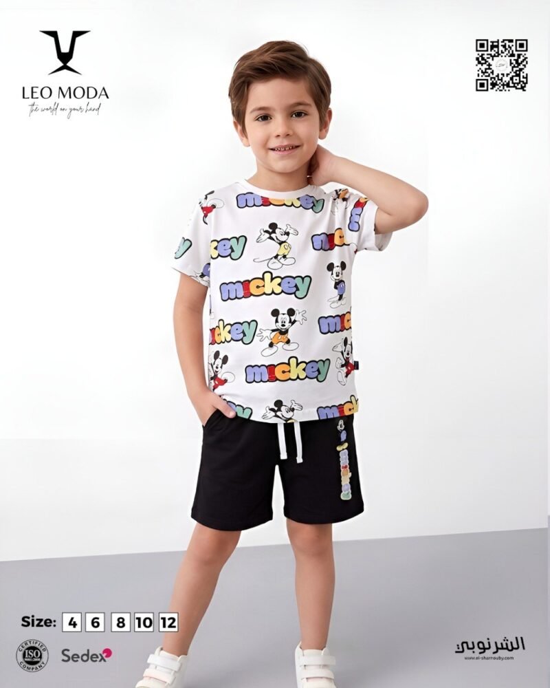 Boys' summer pajamas-Mickey