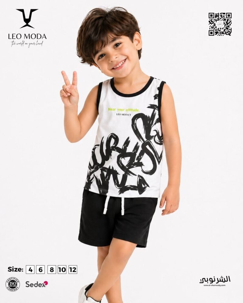 Boys' summer pajamas-Wear your attitude