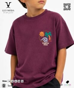 Alternative view of Boys' summer t-shirt-Aubergine