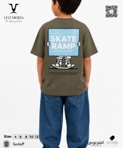 Alternative view of Boys' summer t-shirt-olive