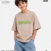 Boys' summer t-shirt-light beige