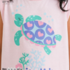 Summer children's girls-turtle