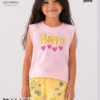 Summer children's girls-Happy