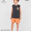 Summer children's boys-Black and orange