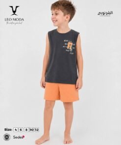 Summer children's boys-Black and orange